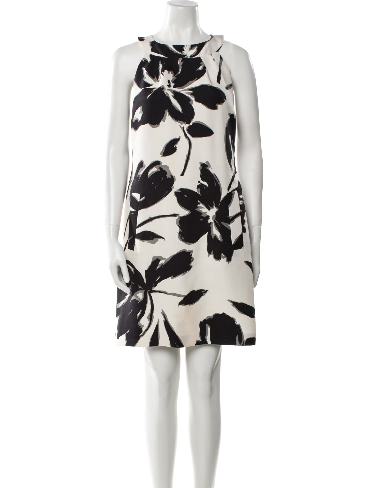 Michael Kors Floral Print Mini Dress