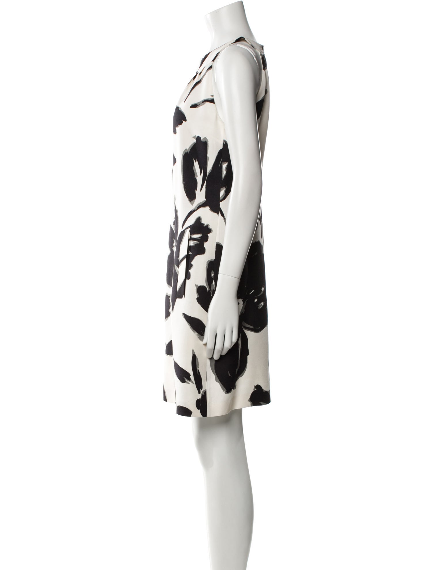 Michael Kors Floral Print Mini Dress