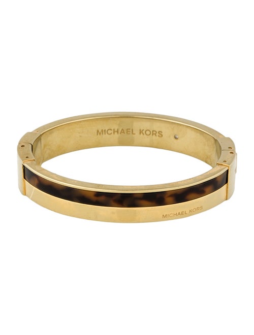 Michael Kors Resin Hinged Bangle Bracelet