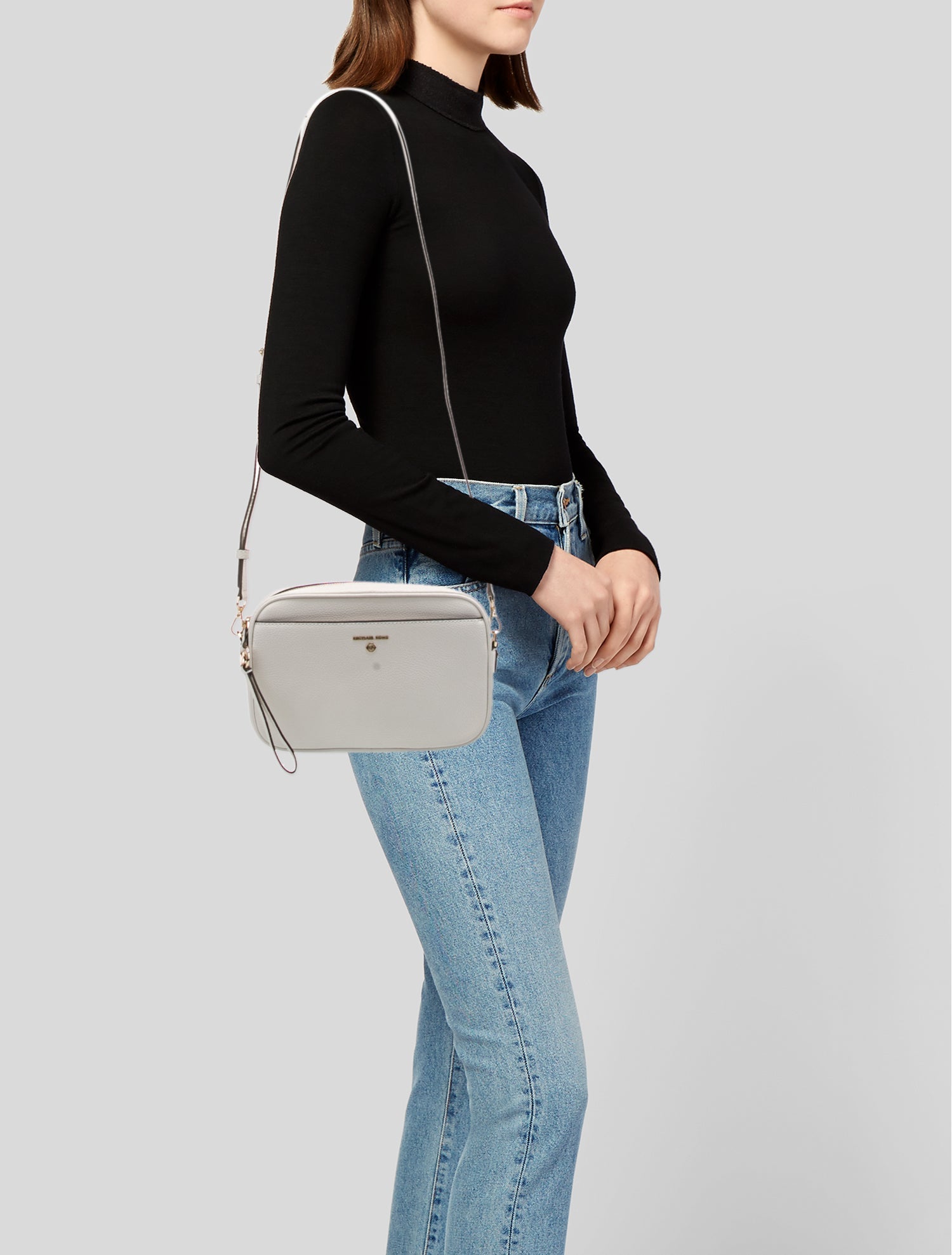 Michael Kors Leather Crossbody Bag