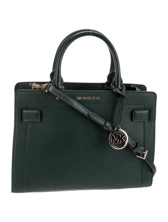 Michael Kors Saffiano Leather Top Handle Bag