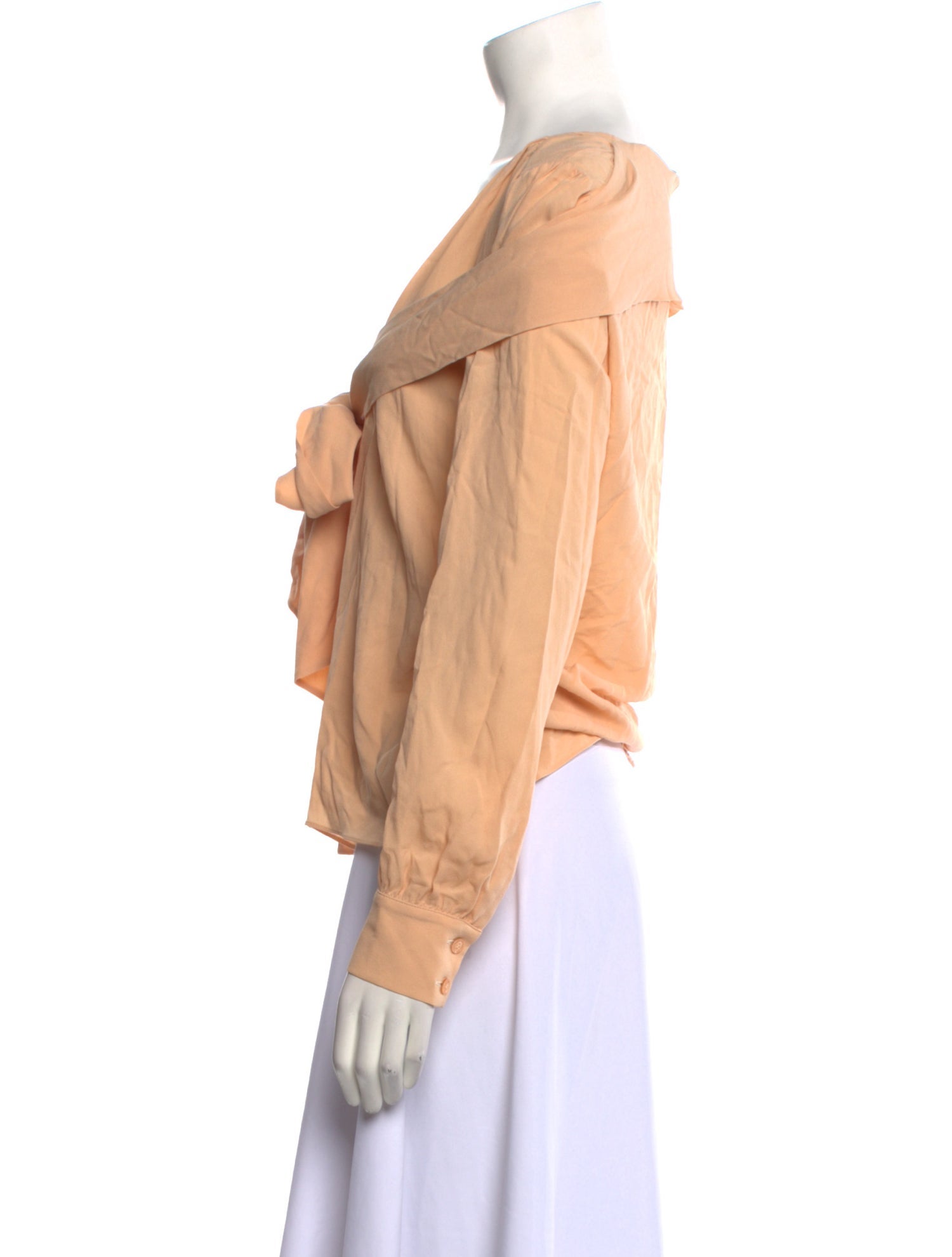 Michael Kors Silk V-Neck Blouse w/ Tags