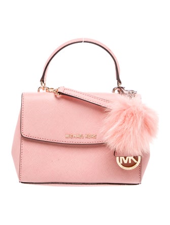 Michael Kors Leather Top Handle Bag