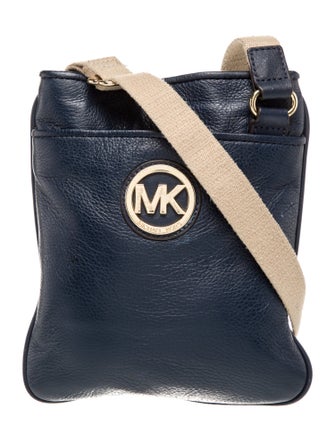 Michael Kors Leather Messenger Bag