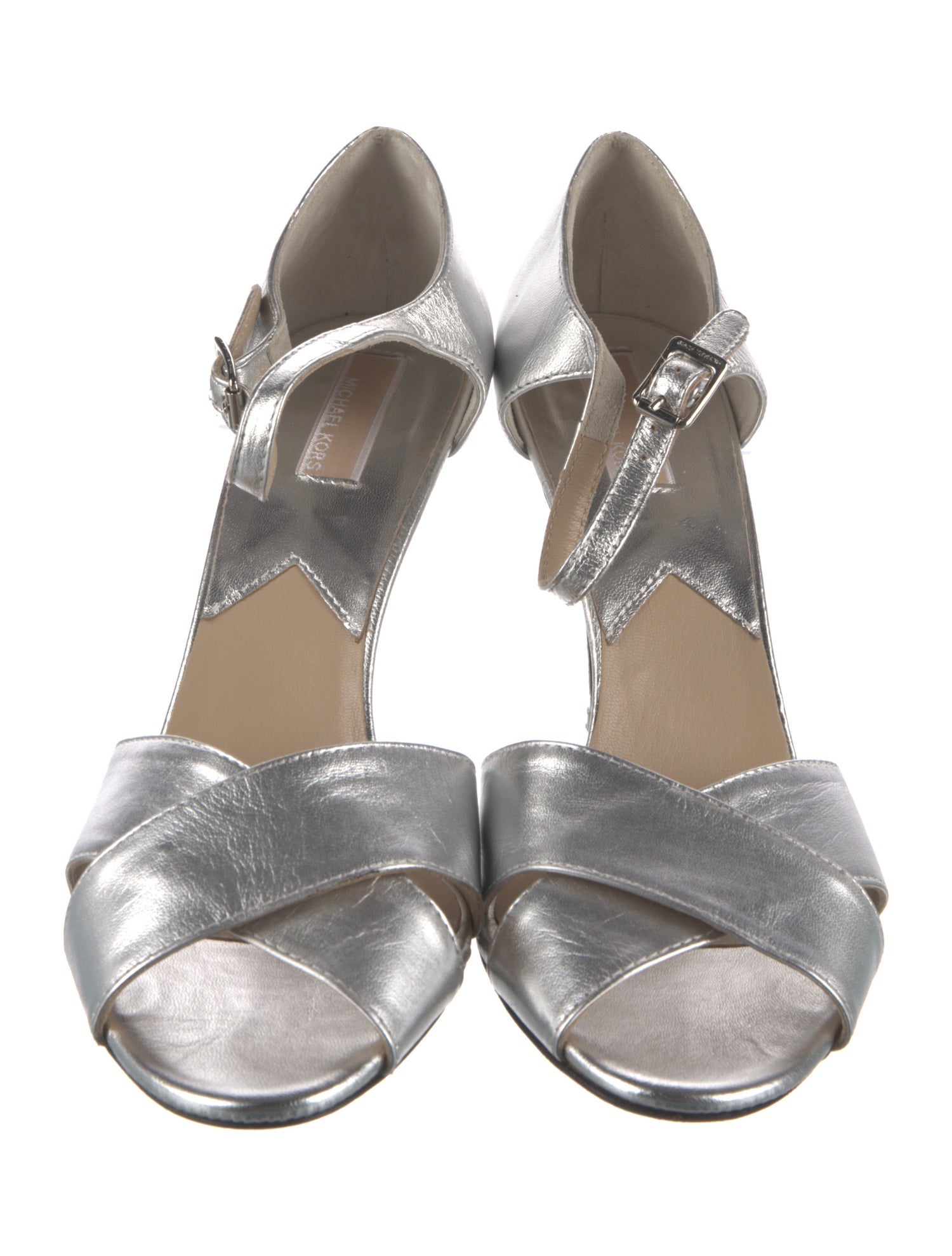 Michael Kors Leather D'Orsay Pumps