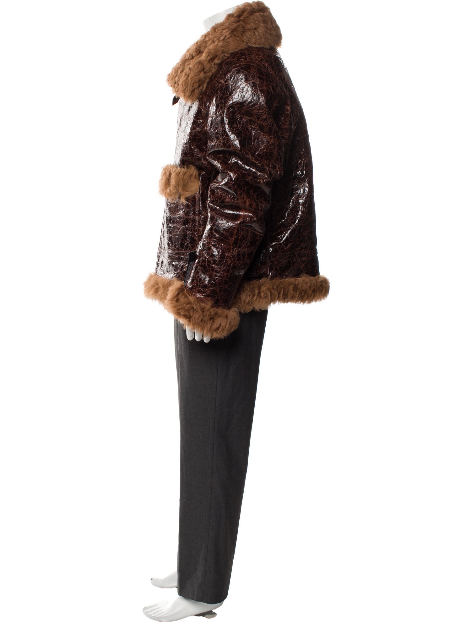 Michael Kors Shearling Fur Coat