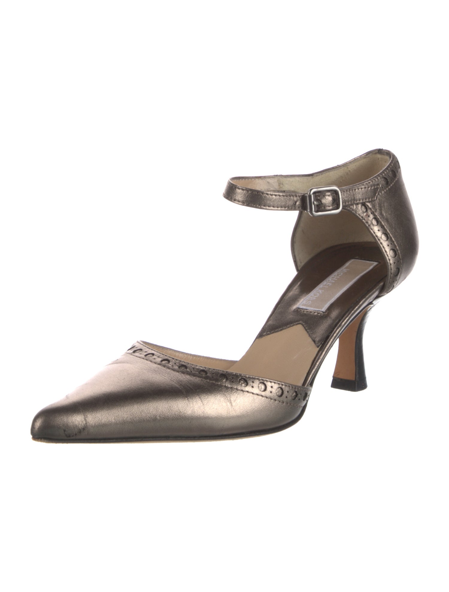 Michael Kors Leather D'Orsay Pumps