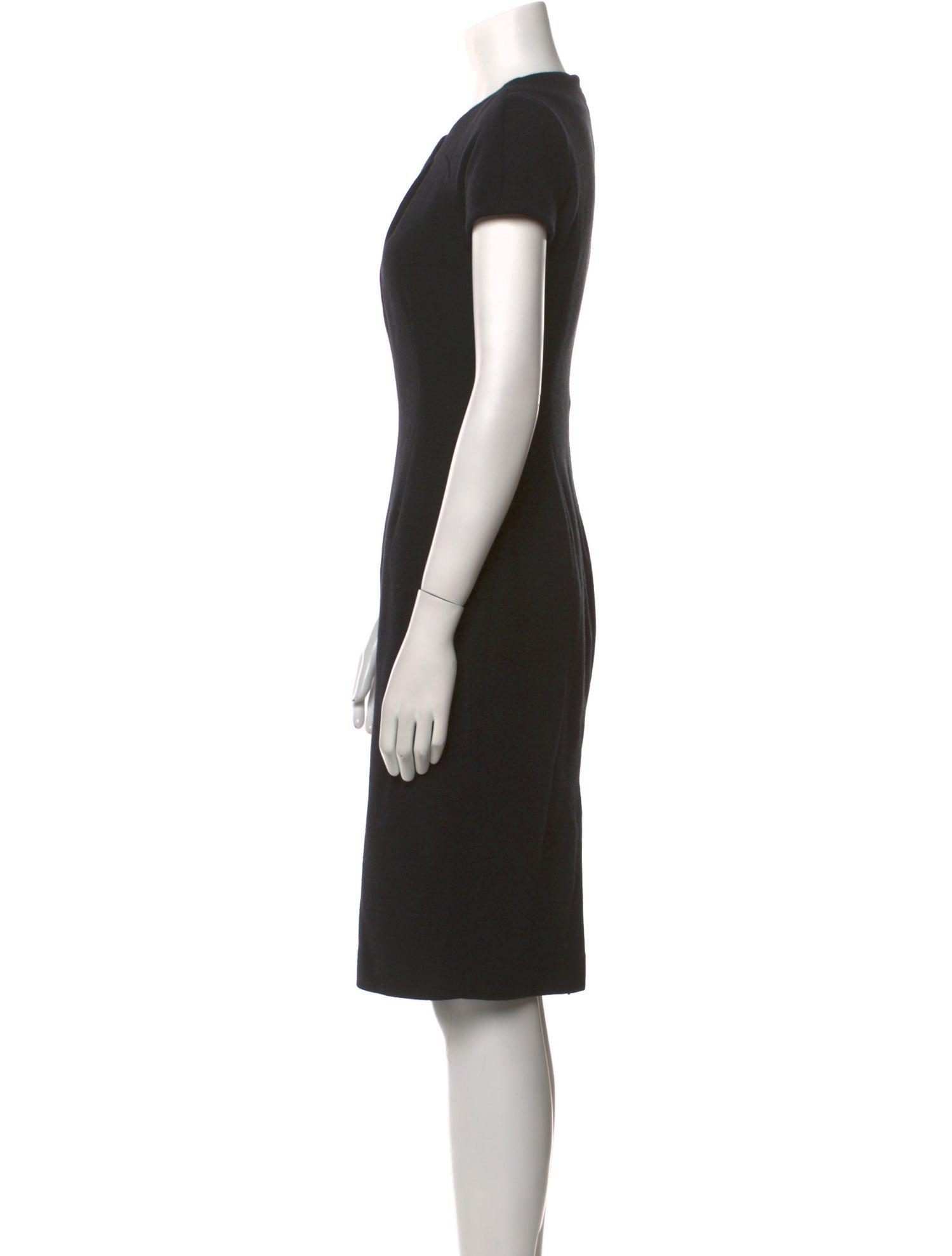 Michael Kors Virgin Wool Knee-Length Dress