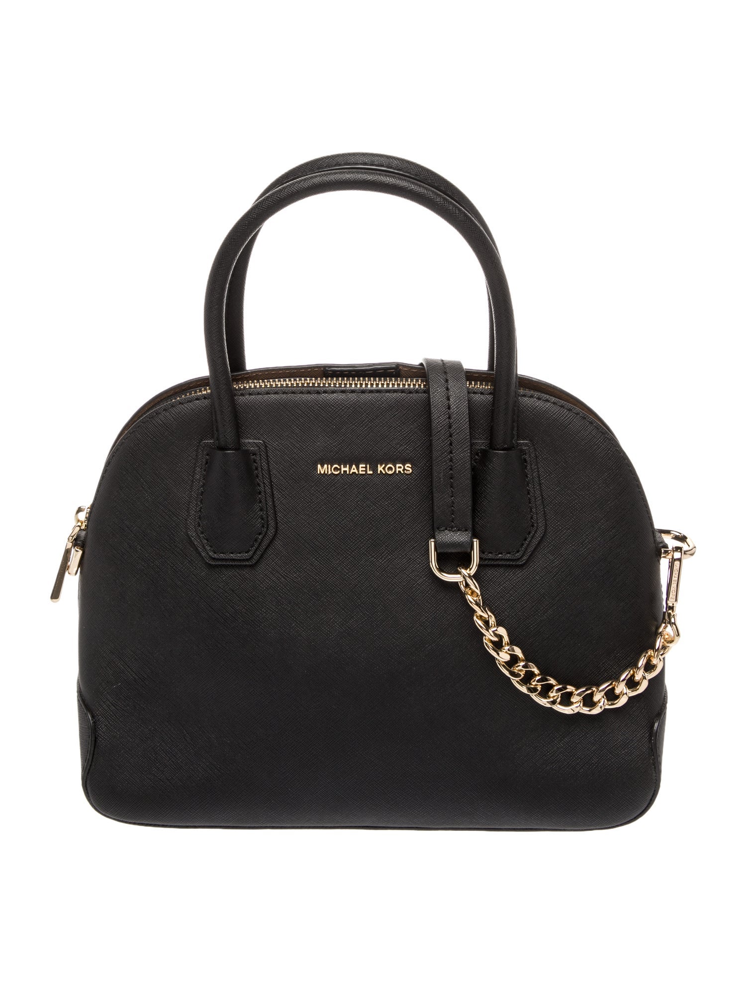 Michael Kors Saffiano Leather Top Handle Bag