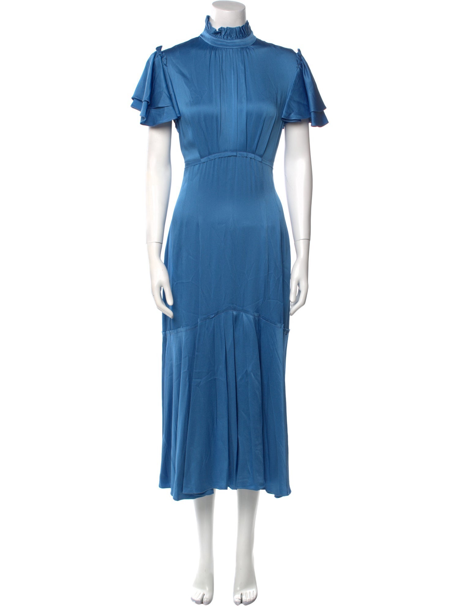 Michael Kors Mock Neck Long Dress