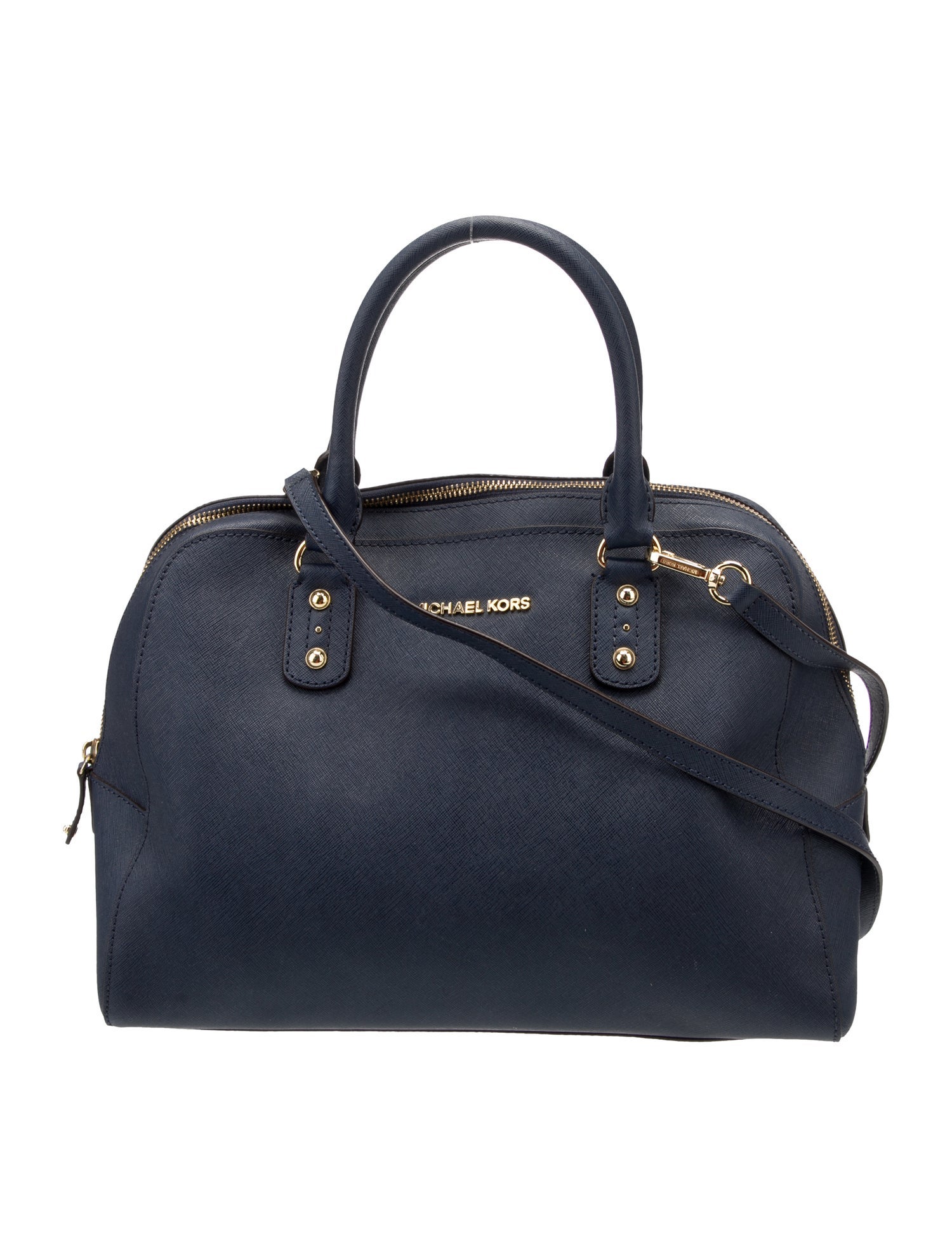 Michael Kors Saffiano Leather Top Handle Bag