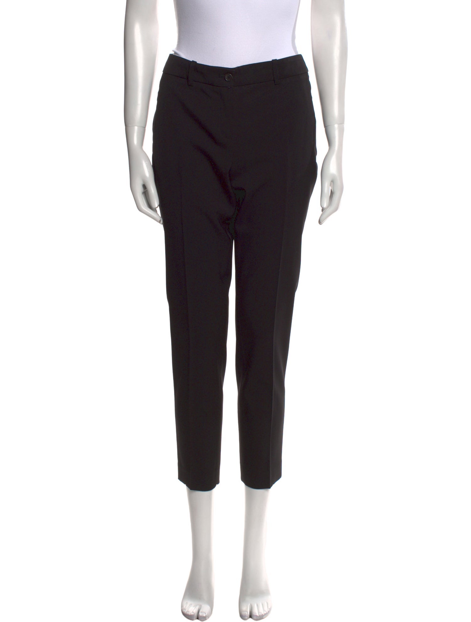 Michael Kors Virgin Wool Straight Leg Pants