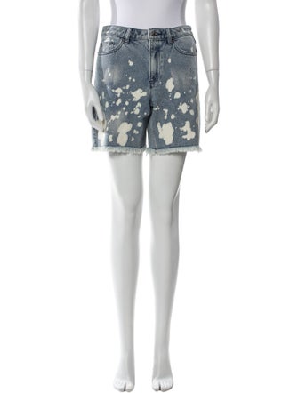 Michael Kors Tie-Dye Print Mini Shorts