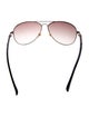 Michael Kors Aviator Tinted Sunglasses