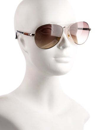 Michael Kors Aviator Tinted Sunglasses