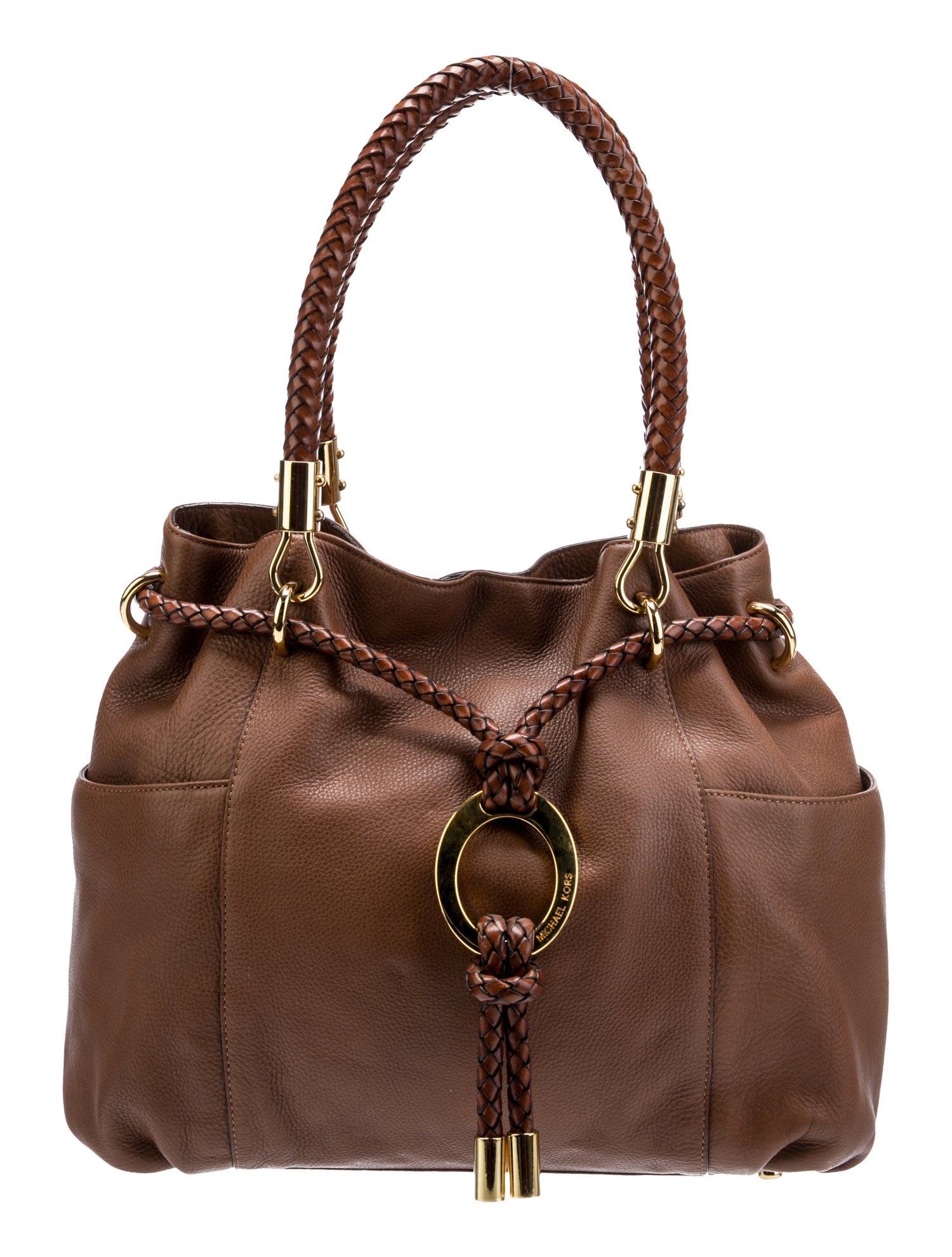 Michael Kors Leather Top Handle Bag