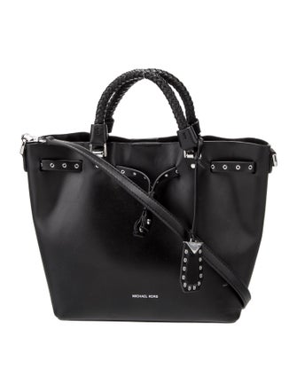 Michael Kors Leather Top Handle Bag