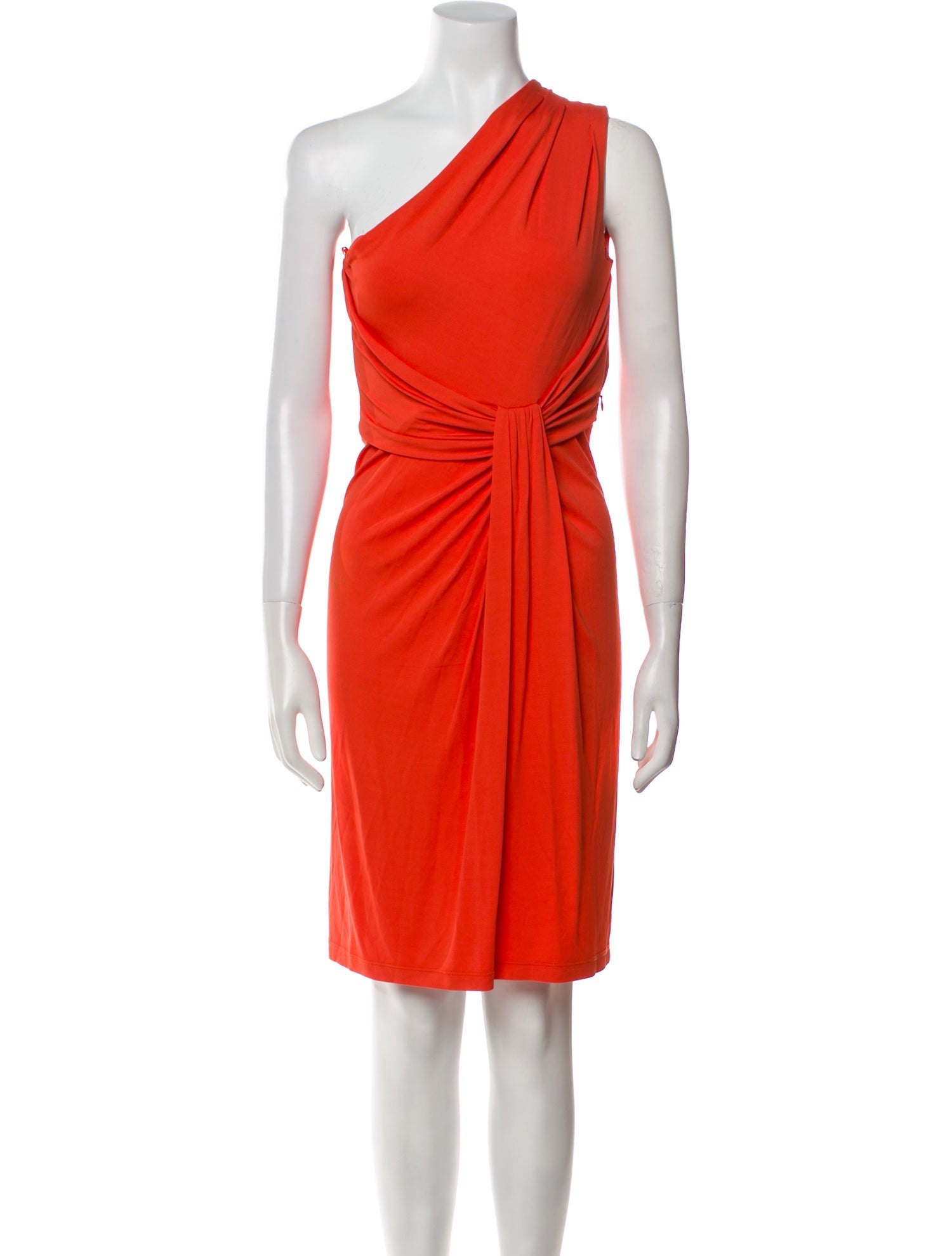 Michael Kors One-Shoulder Knee-Length Dress