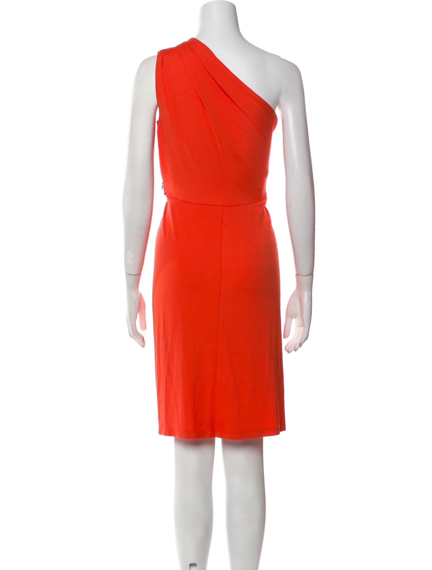 Michael Kors One-Shoulder Knee-Length Dress