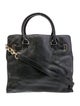 Michael Kors Leather Top Handle Bag