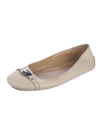 Michael Michael Kors Leather Ballet Flats