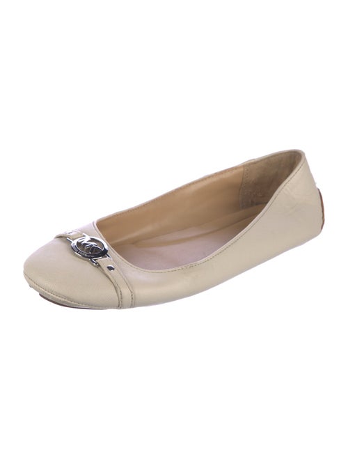Michael Michael Kors Leather Ballet Flats