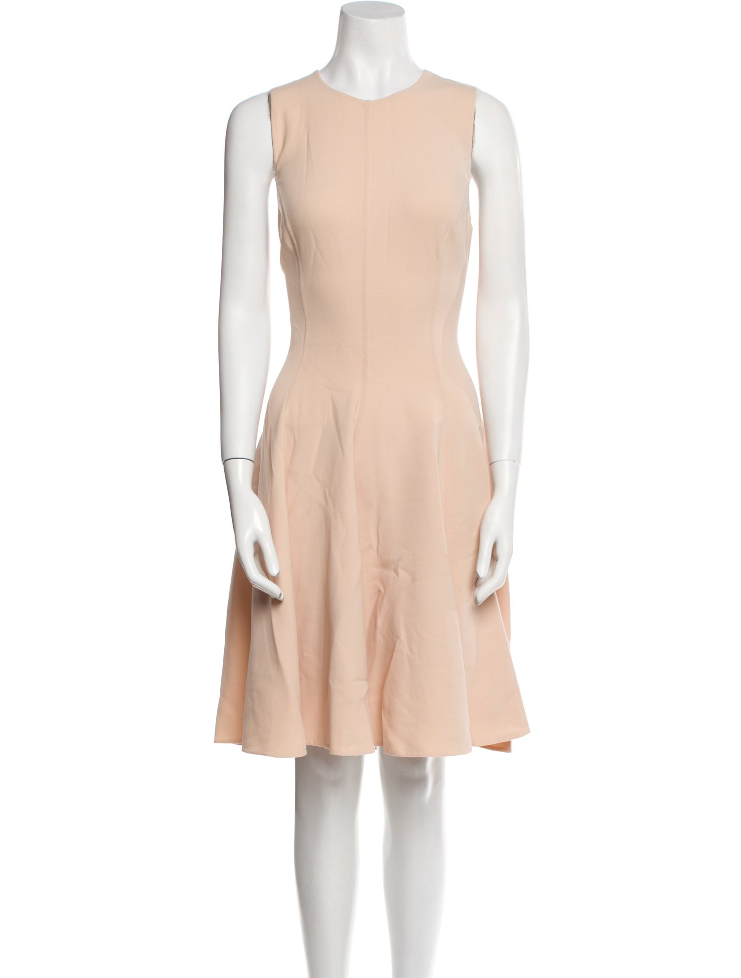 Michael Kors Virgin Wool Knee-Length Dress