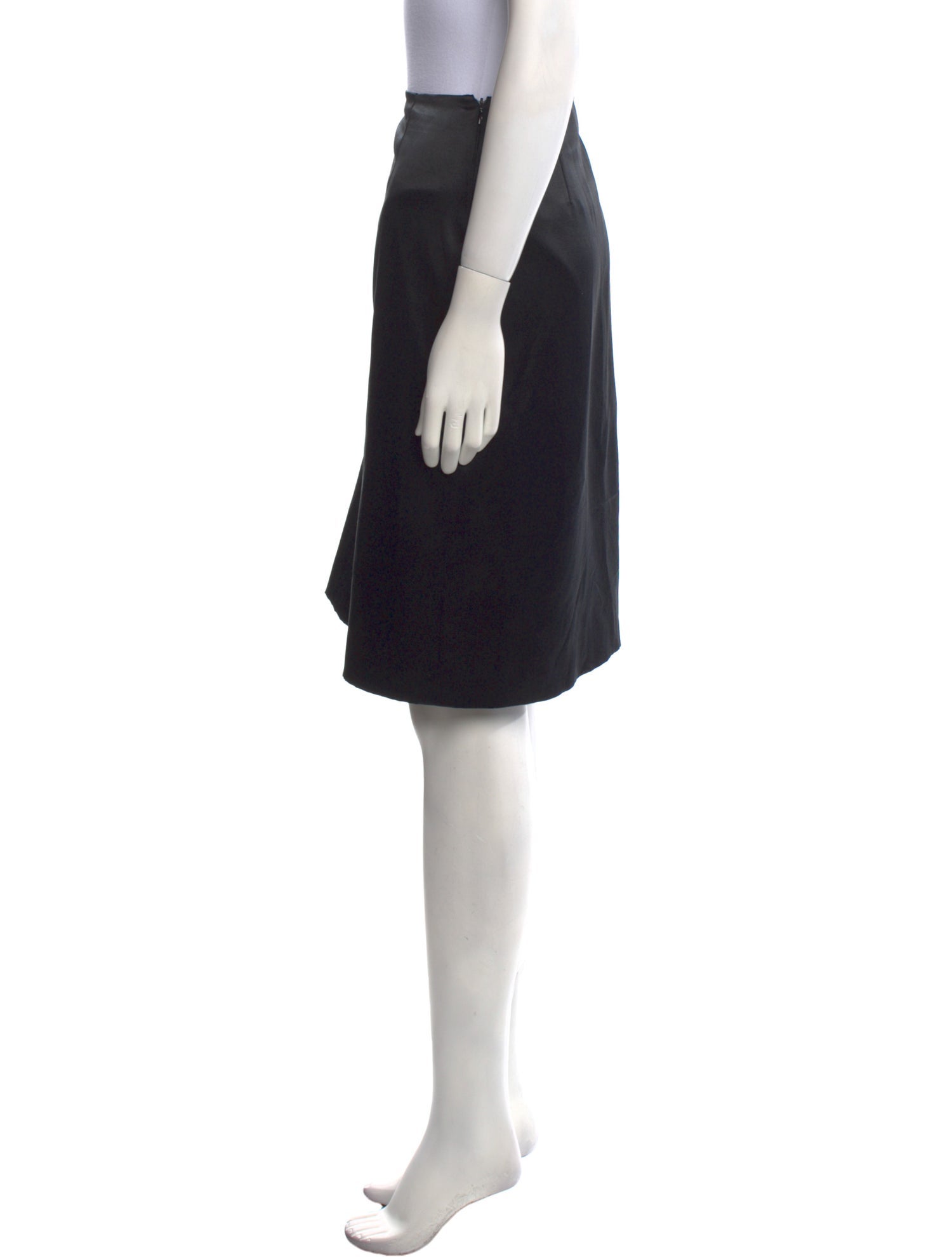 Michael Kors Pleated Accents Knee-Length Skirt