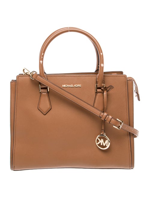 Michael Kors Leather Top Handle Bag