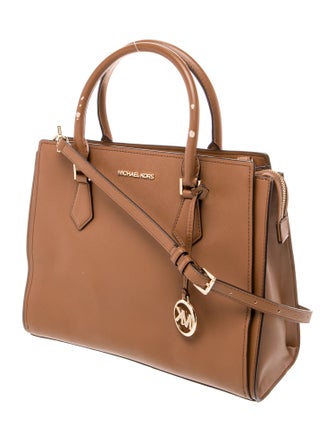 Michael Kors Leather Top Handle Bag