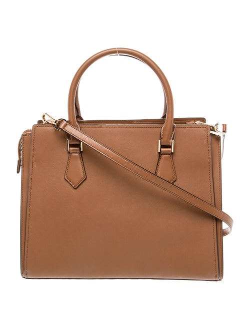Michael Kors Leather Top Handle Bag