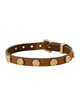 Michael Kors Leather & Crystal Studded Wrap Bracelet
