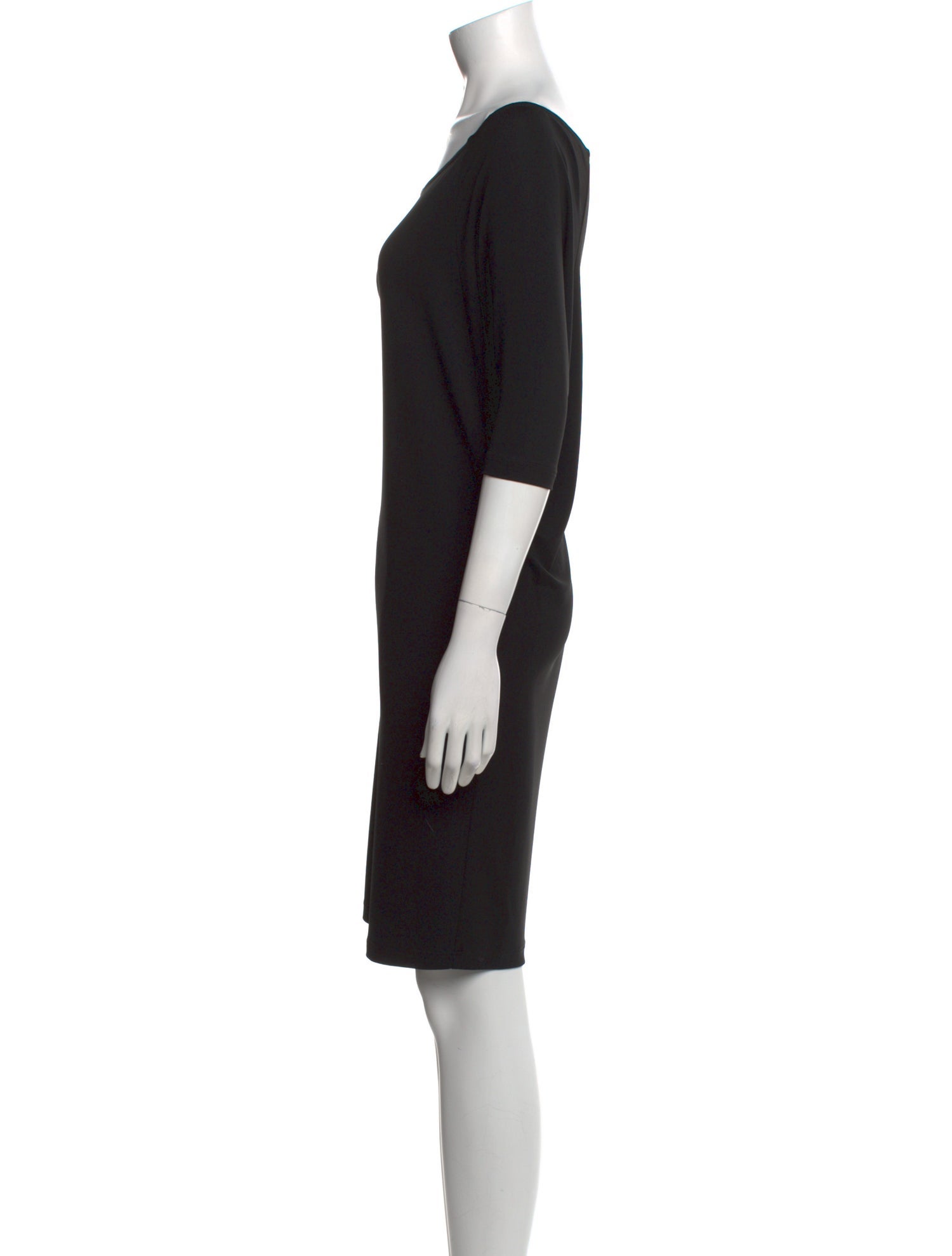 Michael Kors Bateau Neckline Knee-Length Dress