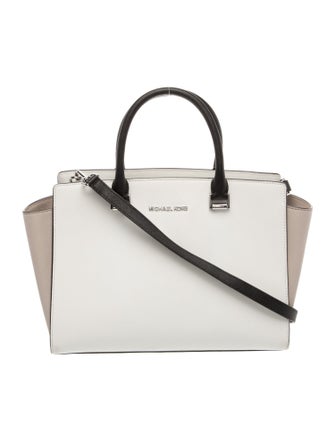 Michael Kors Leather Top Handle Bag