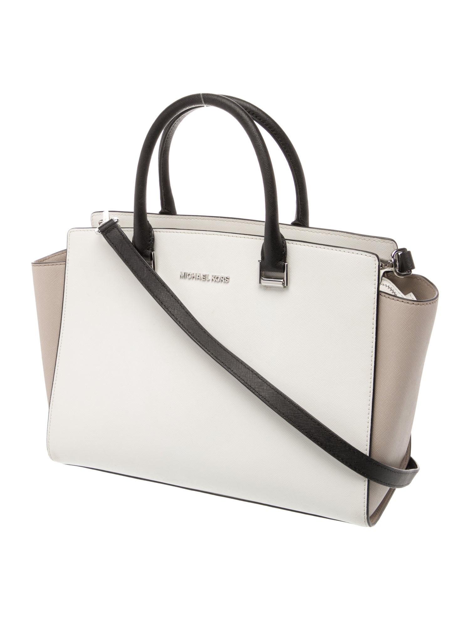 Michael Kors Leather Top Handle Bag