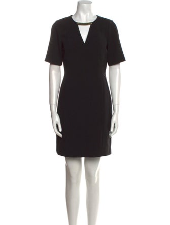 Michael Kors Scoop Neck Mini Dress