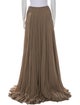 Michael Kors Silk Long Skirt