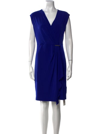 Michael Kors V-Neck Mini Dress