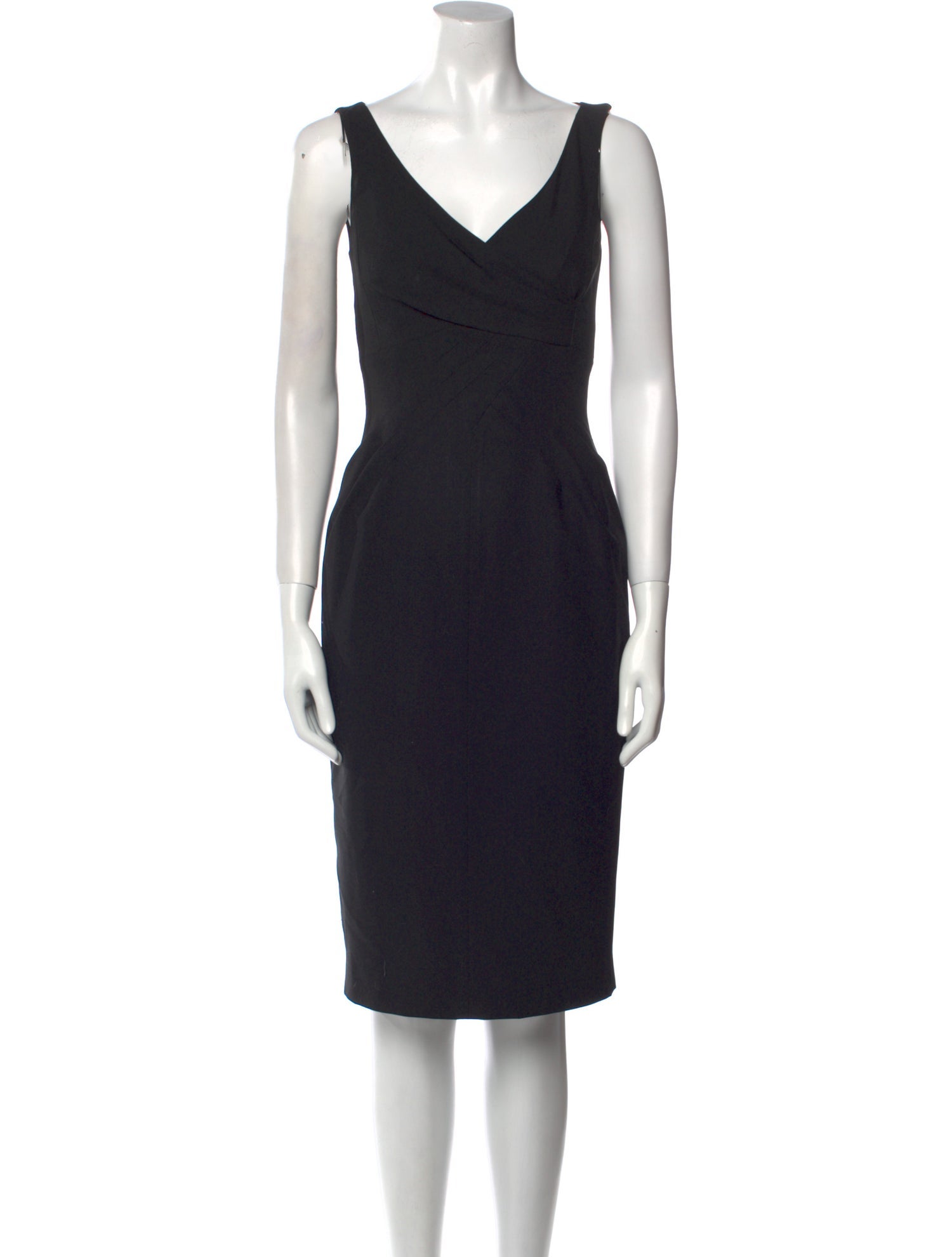 Michael Kors Virgin Wool Knee-Length Dress