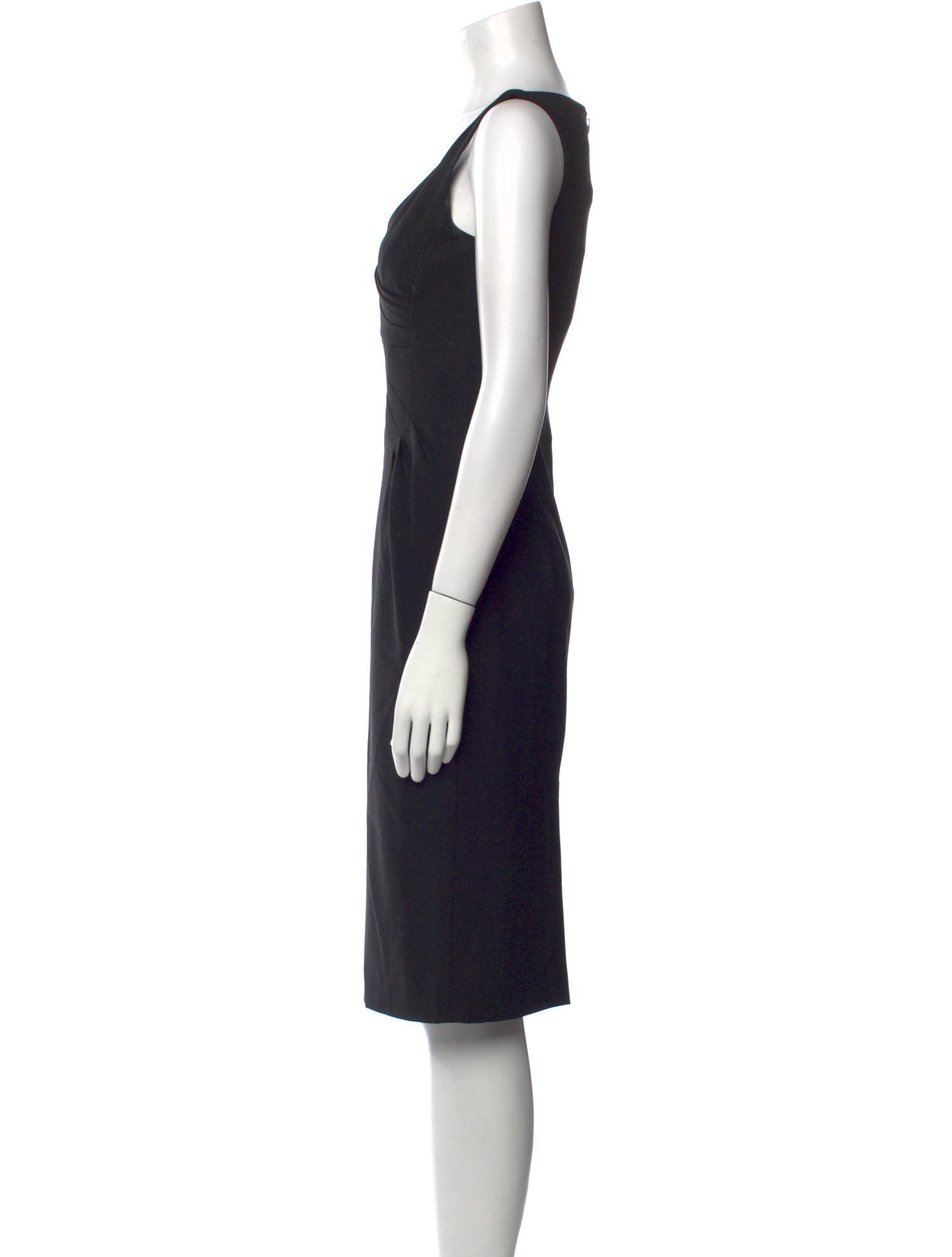 Michael Kors Virgin Wool Knee-Length Dress