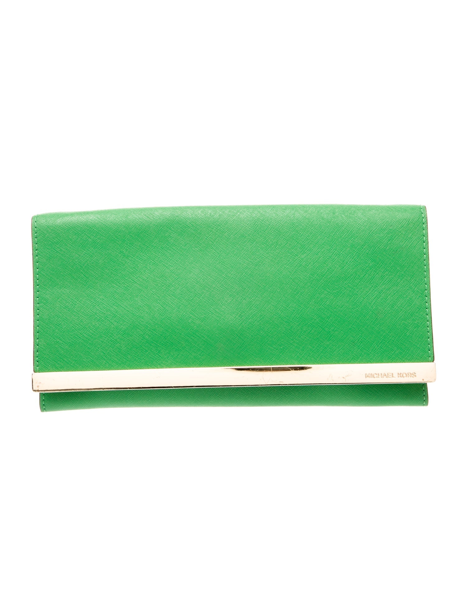 Michael Kors Saffiano Leather Clutch