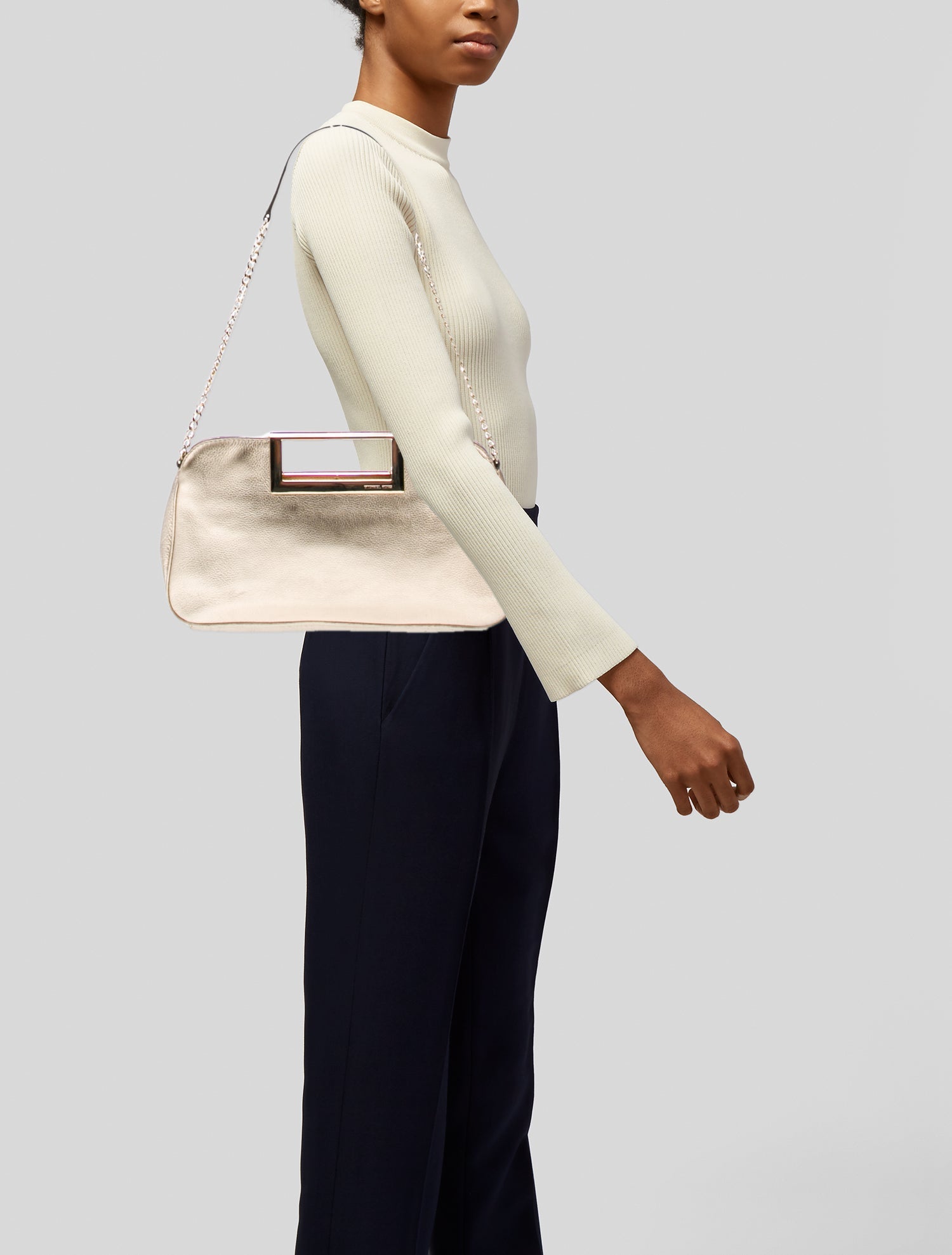 Michael Kors Leather Clutch