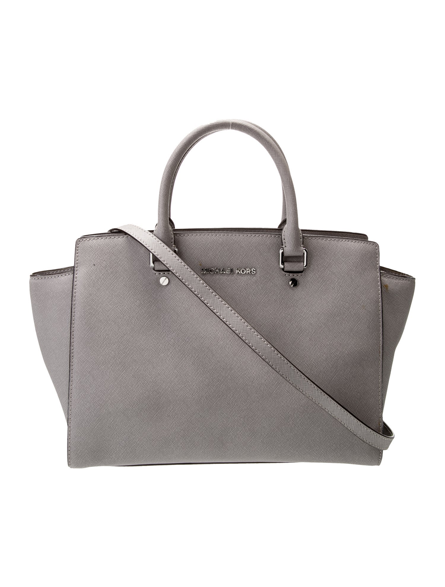 Michael Kors Saffiano Leather Top Handle Bag