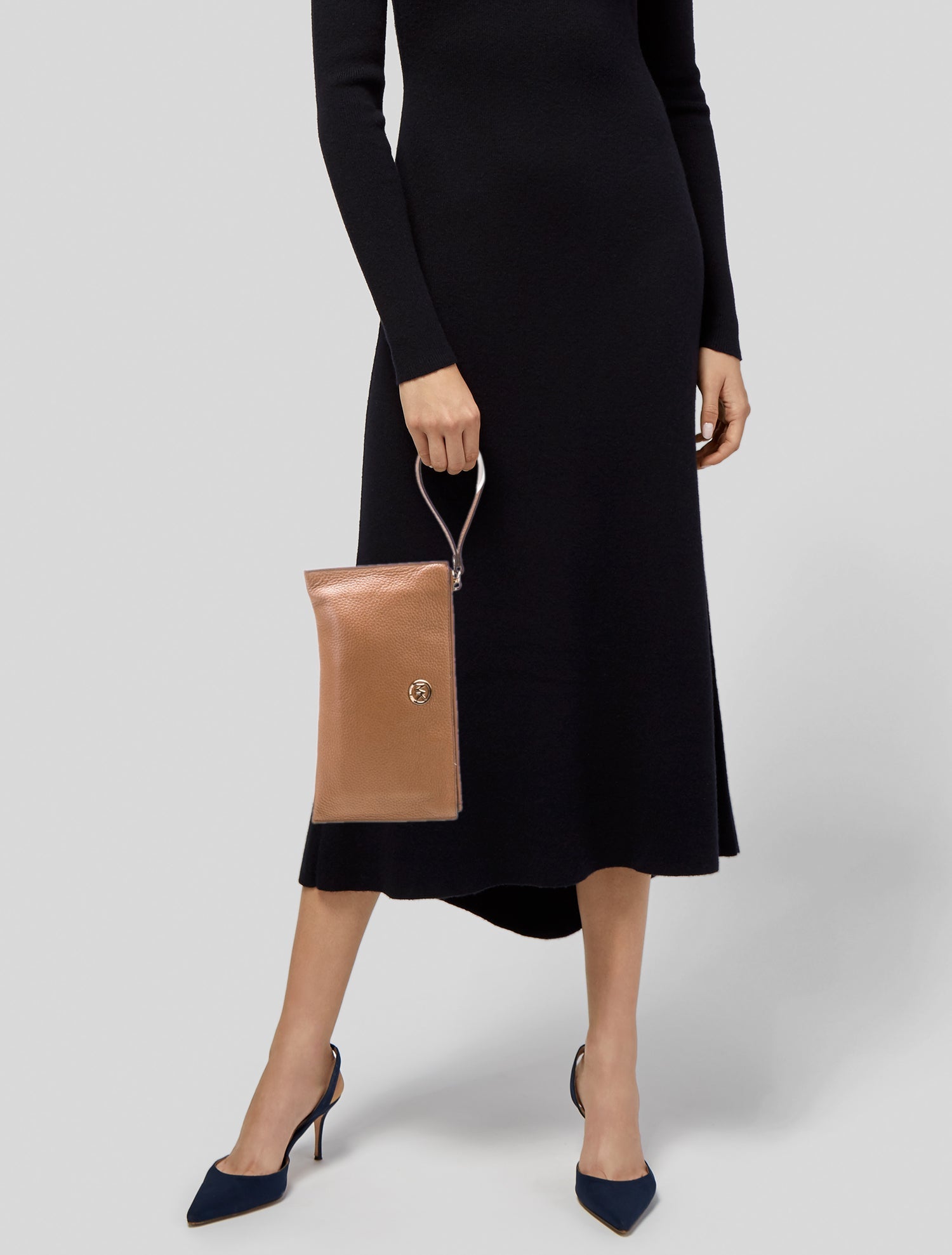 Michael Kors Leather Clutch