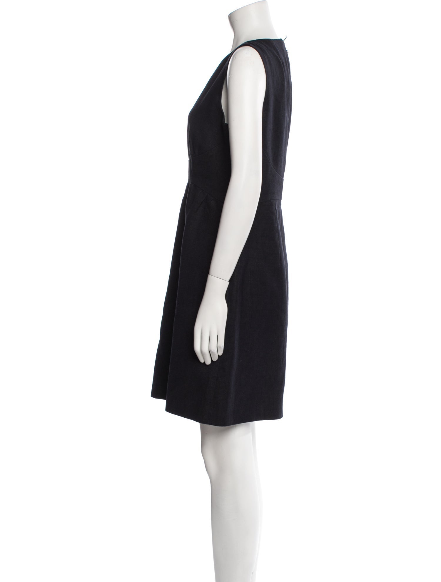 Michael Kors Bateau Neckline Mini Dress