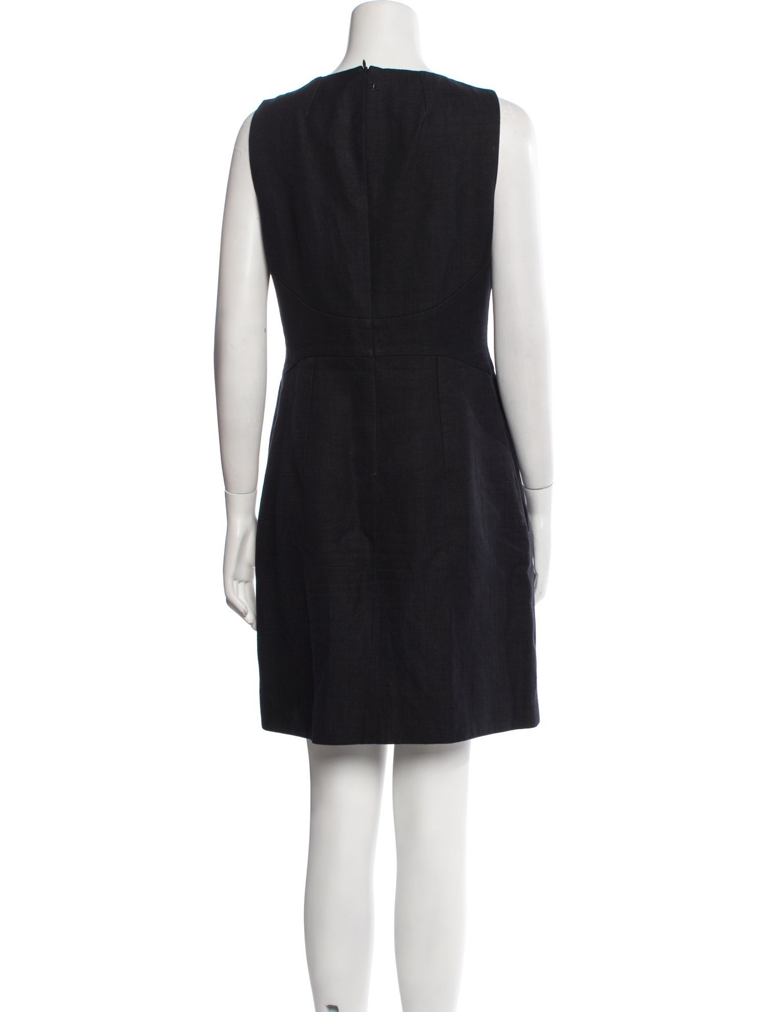 Michael Kors Bateau Neckline Mini Dress