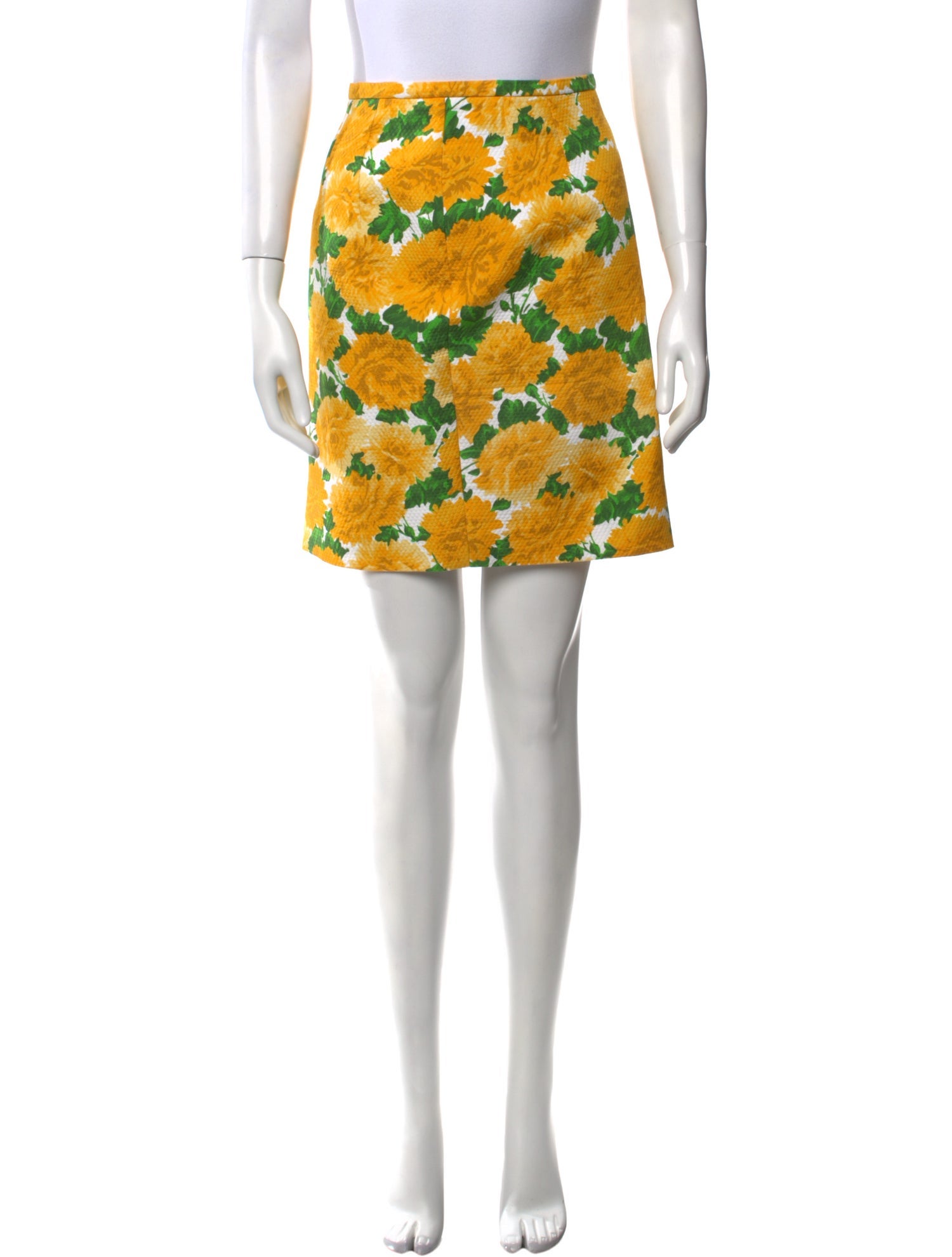 Michael Kors Floral Print Mini Skirt