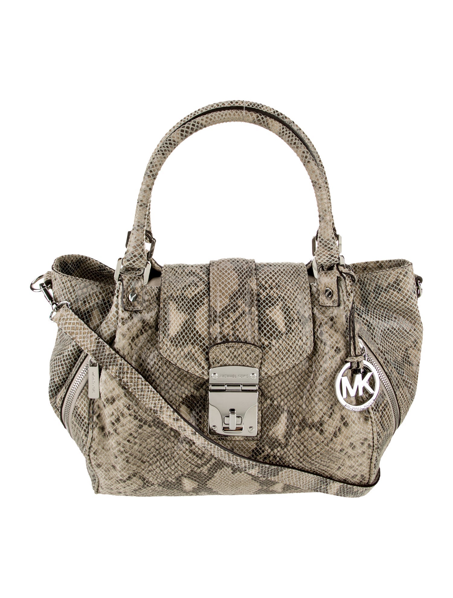 Michael Michael Kors Leather Top Handle Bag