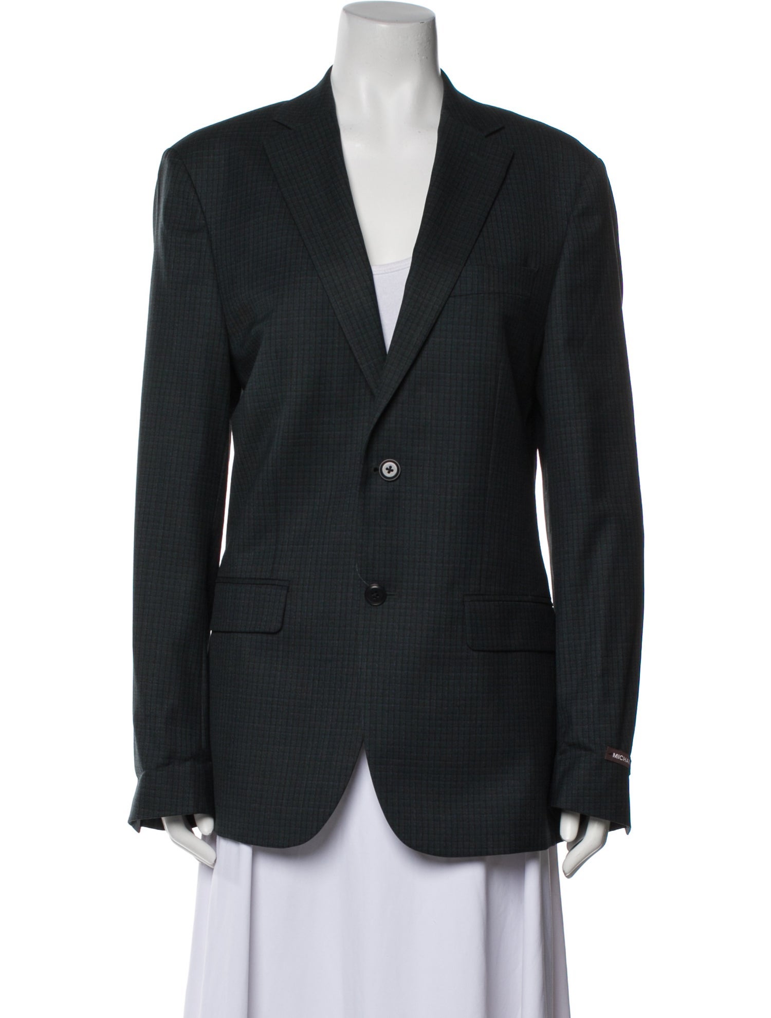 Michael Kors Wool Striped Blazer