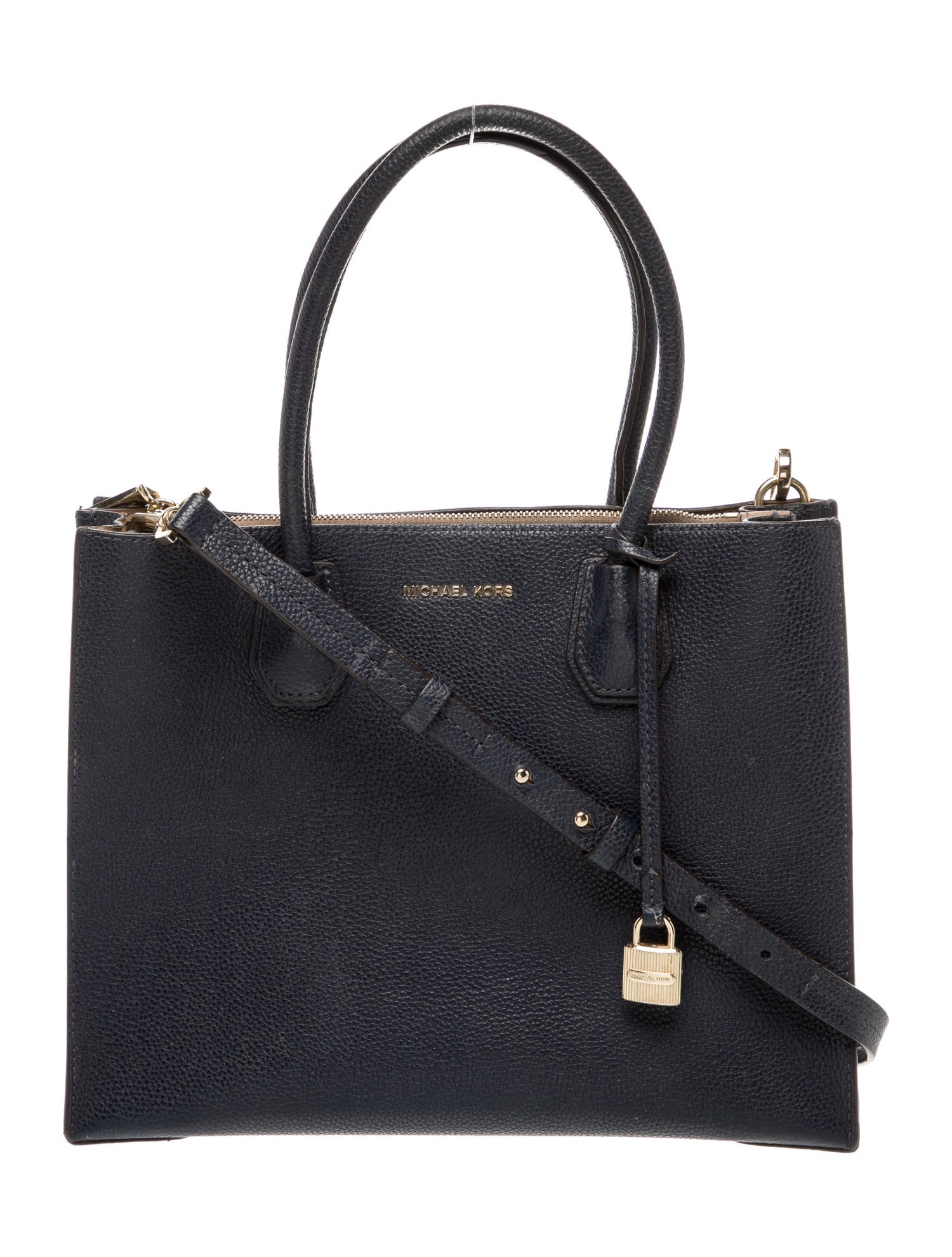 Michael Kors Leather Top Handle Bag